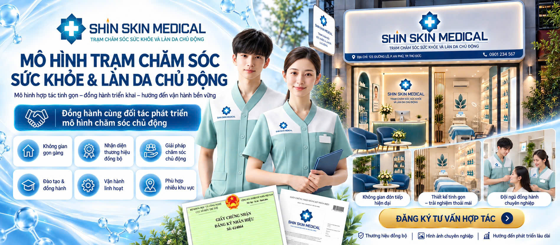 Shin Skin Medical chăm sóc sức khỏe và làn da chủ động