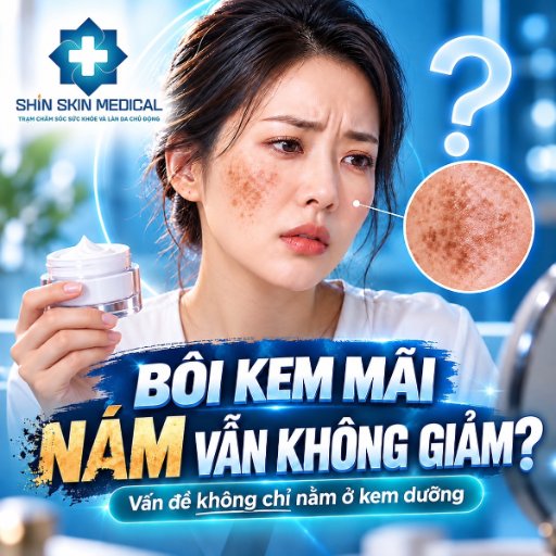 Bôi Kem Dưỡng Mãi Nám Không Giảm? Nguyên Nhân Và Cách Cải Thiện
