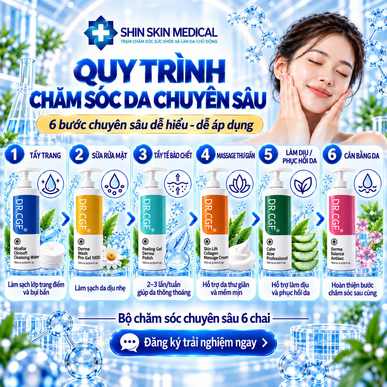 Chăm Sóc Da Xinh 6 Bước 5